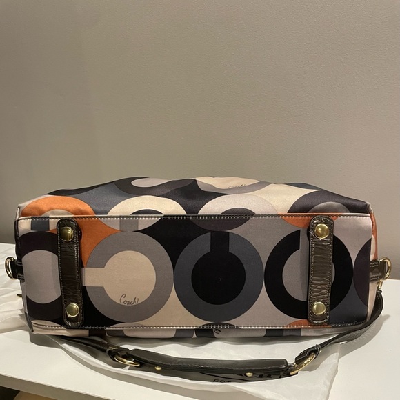 Y2K Coach limited edition Madison Graphic Op Art Sabrina Satchel Shoulder bag - Picture 2 of 8